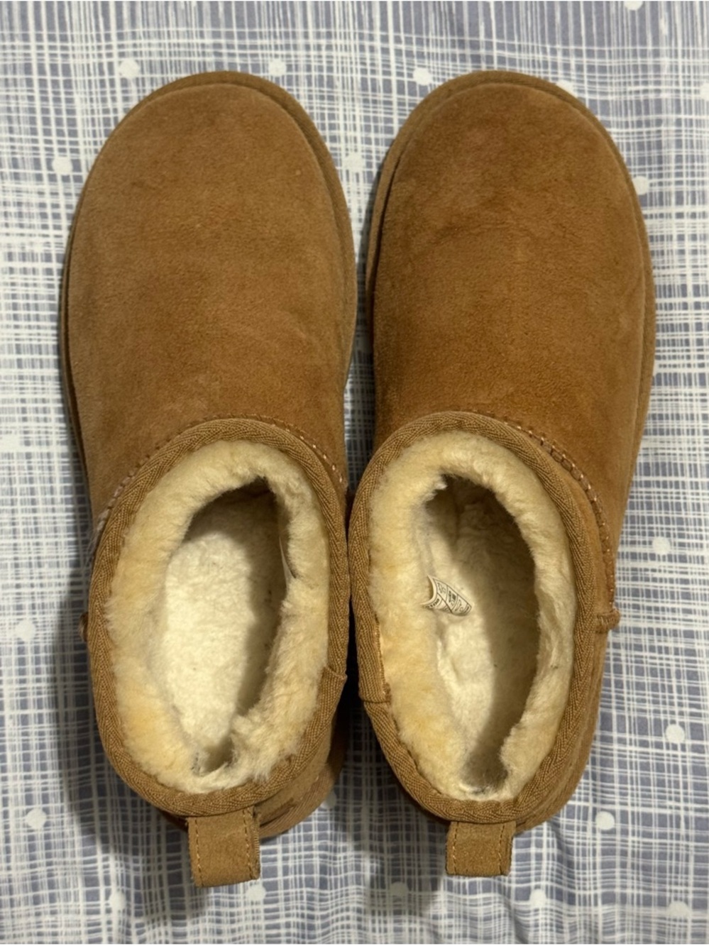 Ugg Classic Ultra Mini Boots Chestnut Size 8 GUC! - Picture 6 of 15